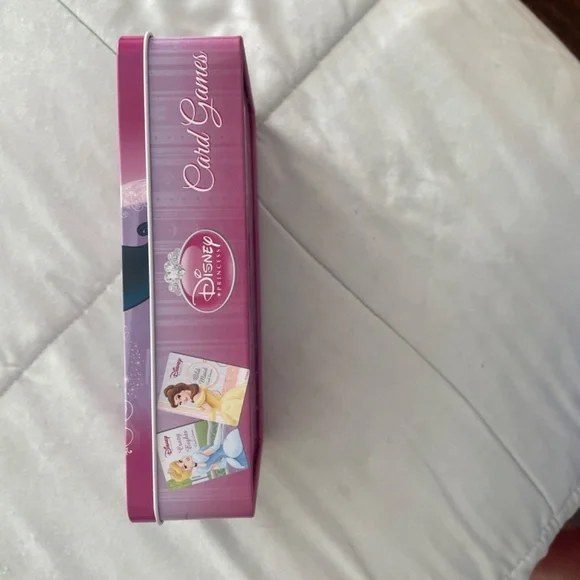 Disney Princess 4-Game Card Set in Tin - Family Fun, Kids Games, EUC. - Picture 4 of 7
